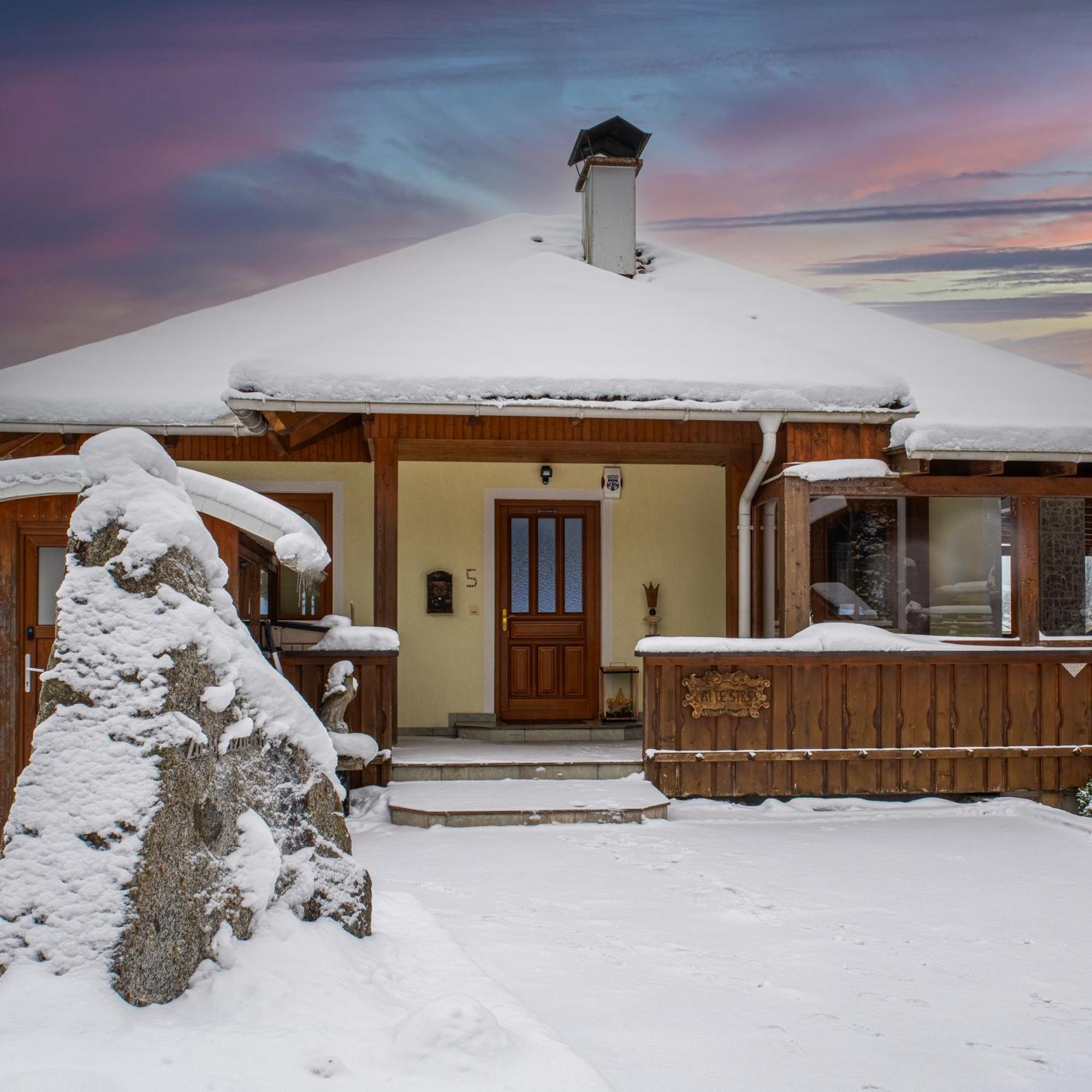 Chalet Zugspitzblick Lermoos Exterior foto