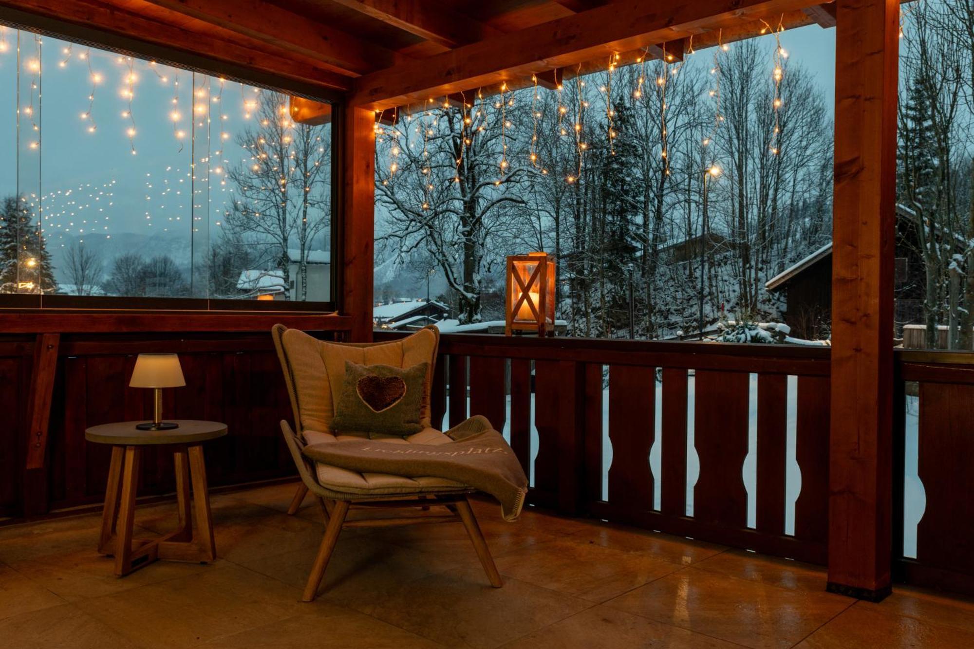 Chalet Zugspitzblick Lermoos Exterior foto